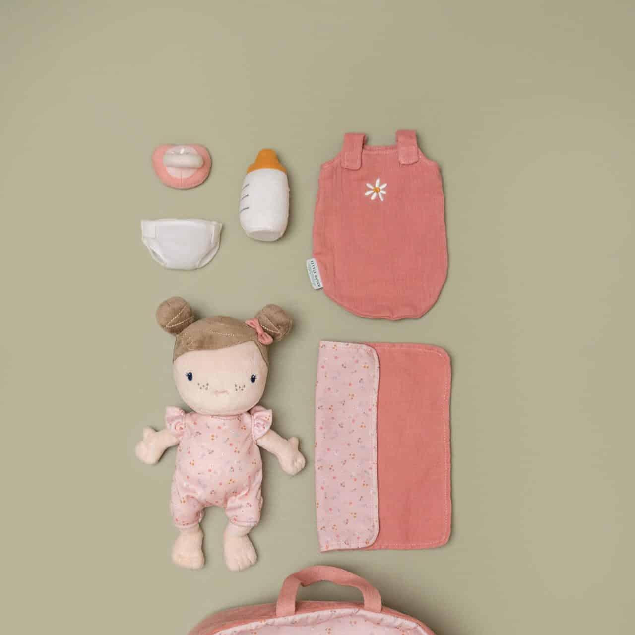 Boneca bebé Rosa - Little Pink Flowers | Little Dutch - Mini-Me - Baby & Kids Store