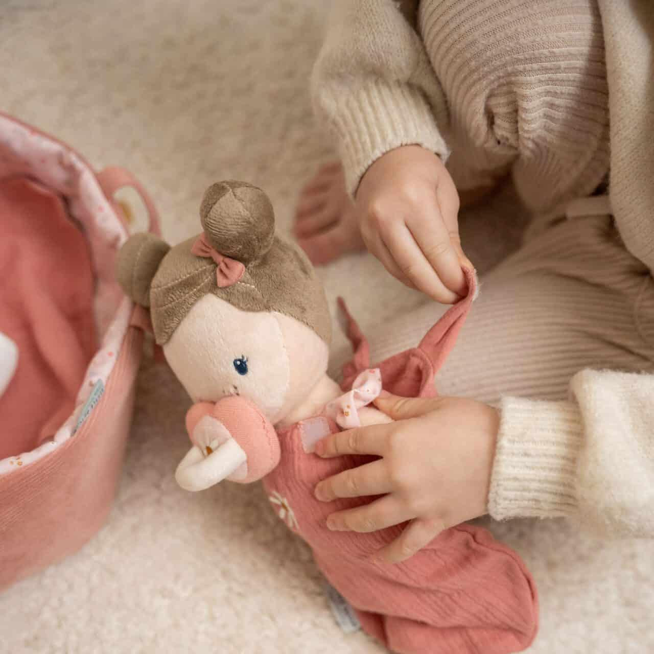 Boneca bebé Rosa - Little Pink Flowers | Little Dutch - Mini-Me - Baby & Kids Store