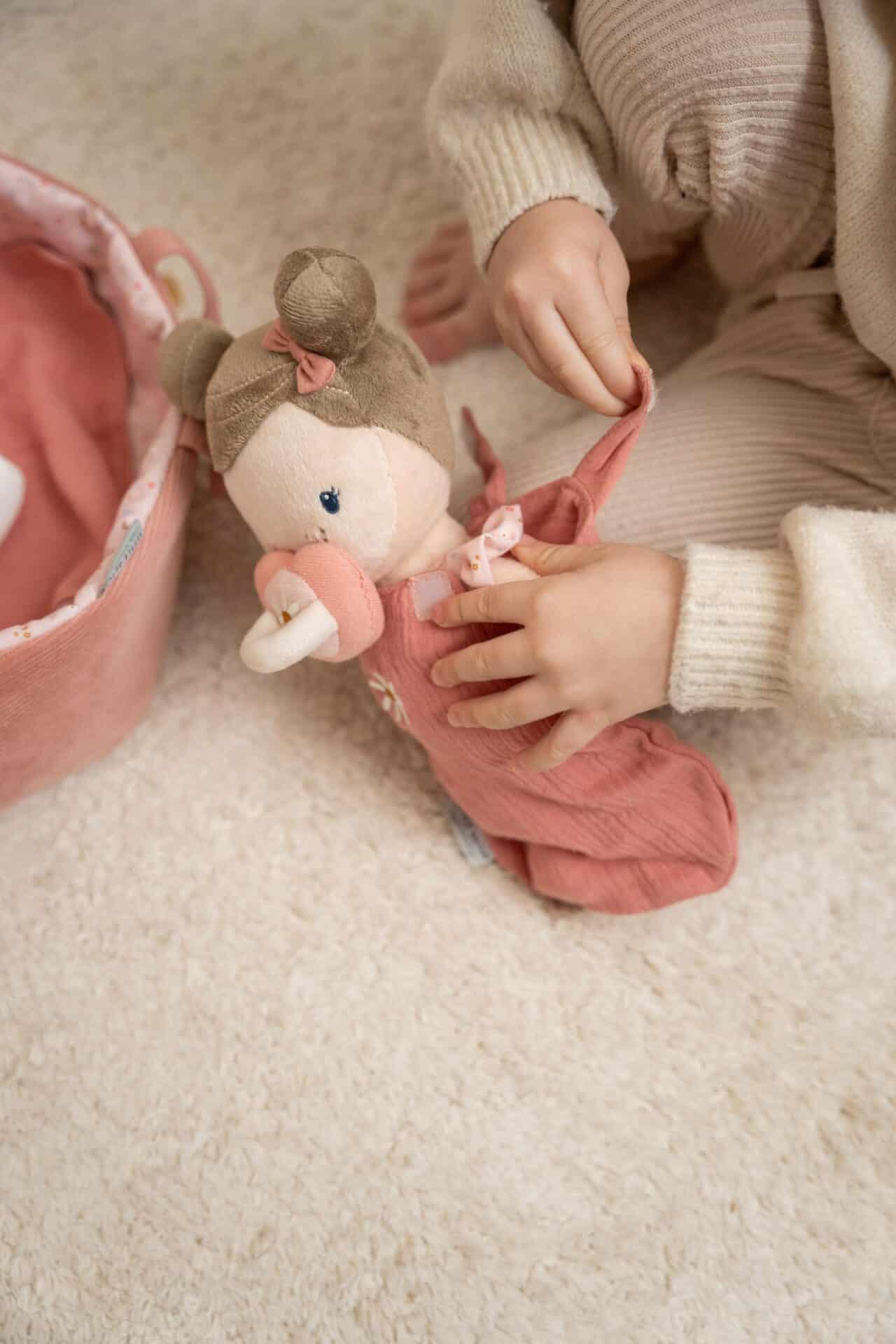 Boneca bebé Rosa - Little Pink Flowers | Little Dutch - Mini-Me - Baby & Kids Store