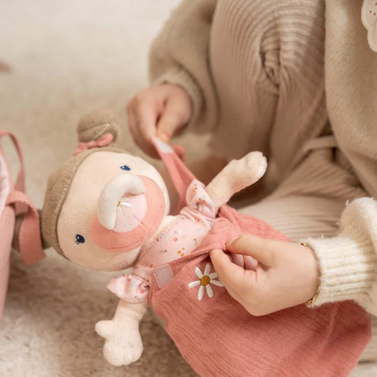 Boneca bebé Rosa - Little Pink Flowers | Little Dutch - Mini-Me - Baby & Kids Store
