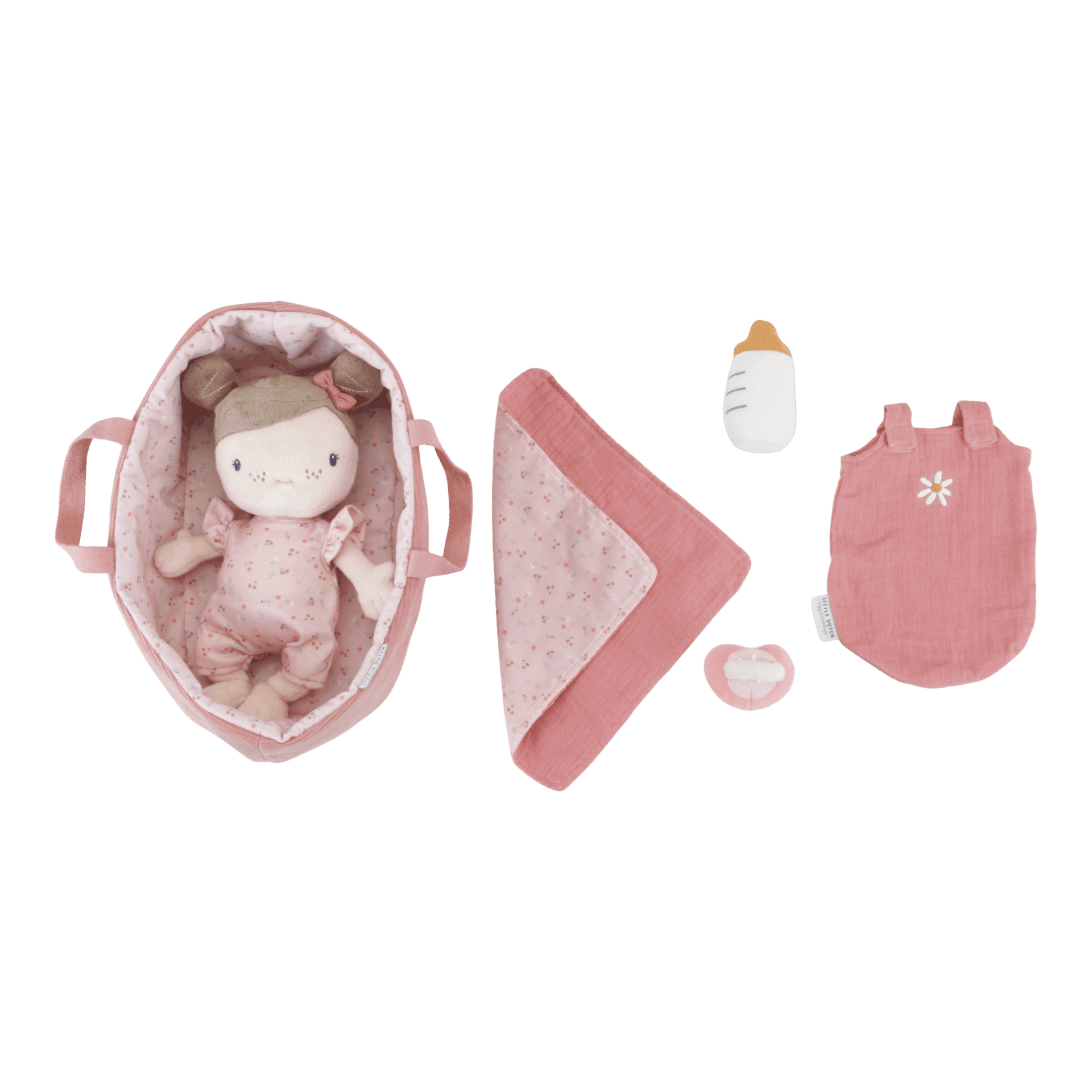 Boneca bebé Rosa - Little Pink Flowers | Little Dutch - Mini-Me - Baby & Kids Store