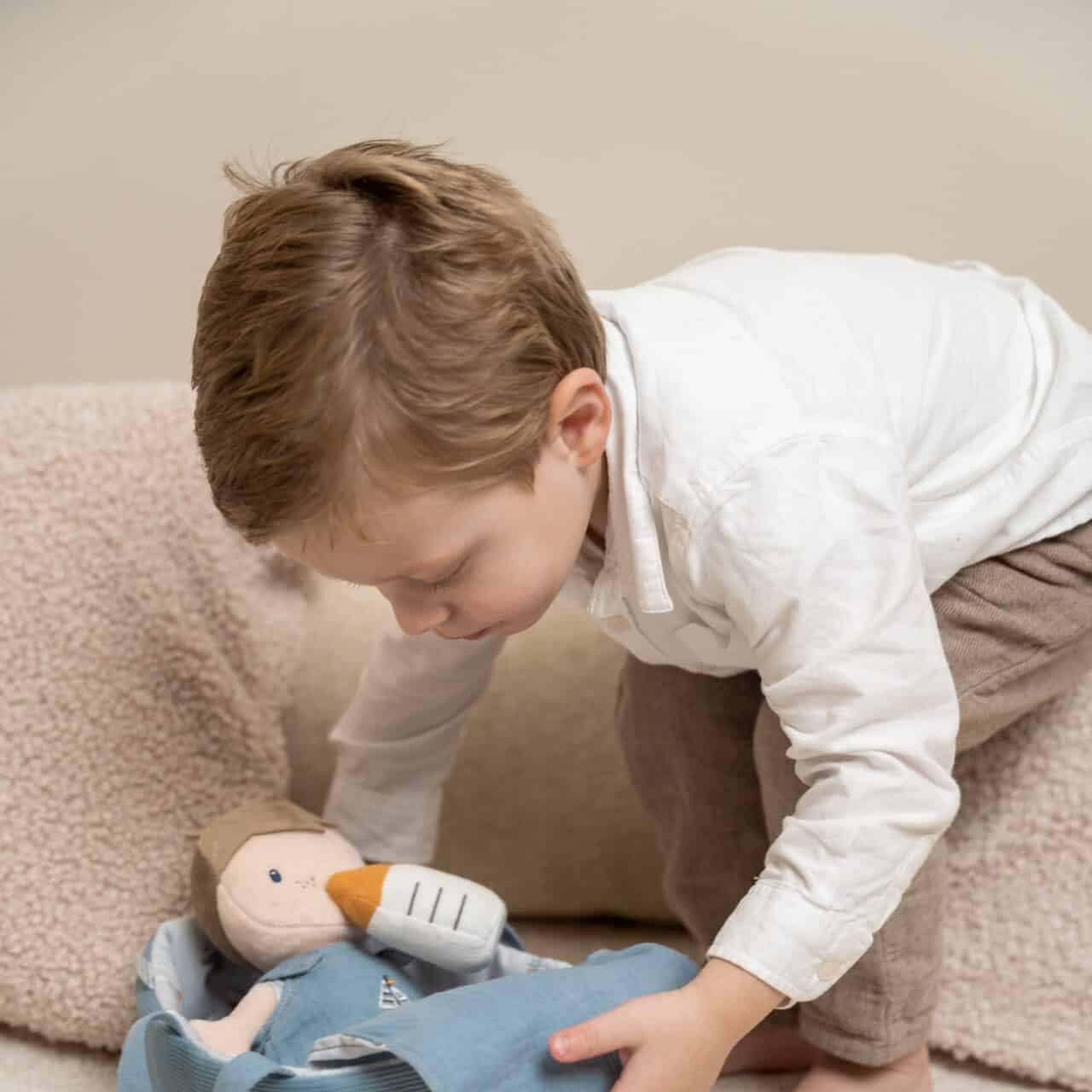 Bebé Jim na alcofa - Vintage Stripes | Little Dutch - Mini-Me - Baby & Kids Store