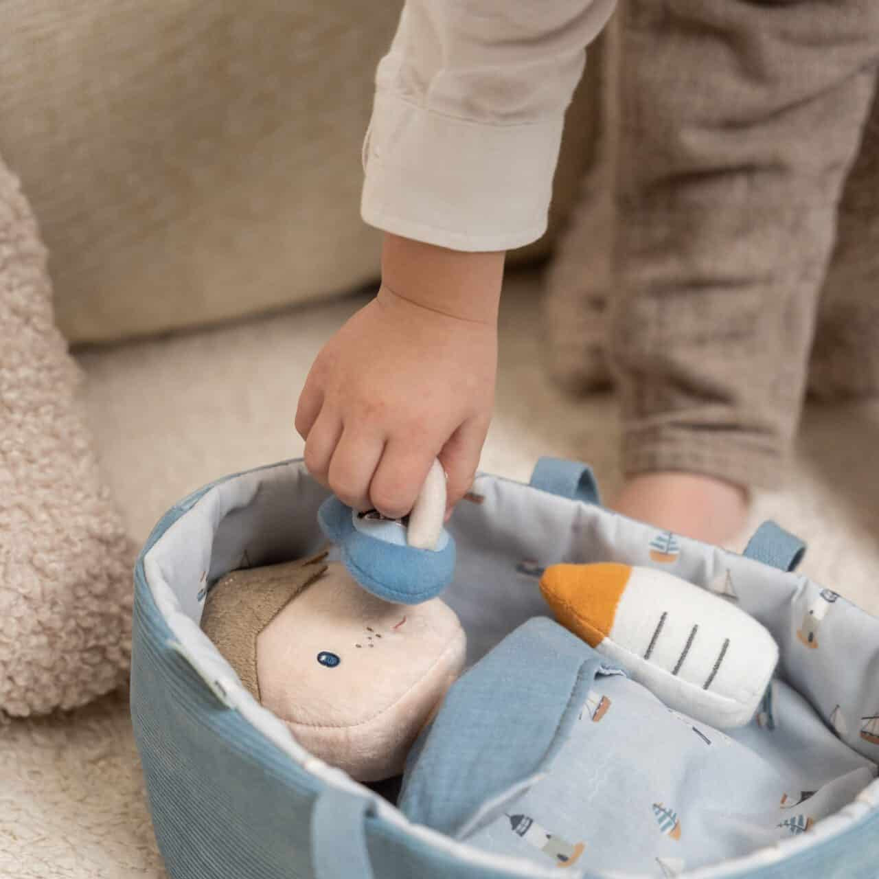 Bebé Jim na alcofa - Vintage Stripes | Little Dutch - Mini-Me - Baby & Kids Store