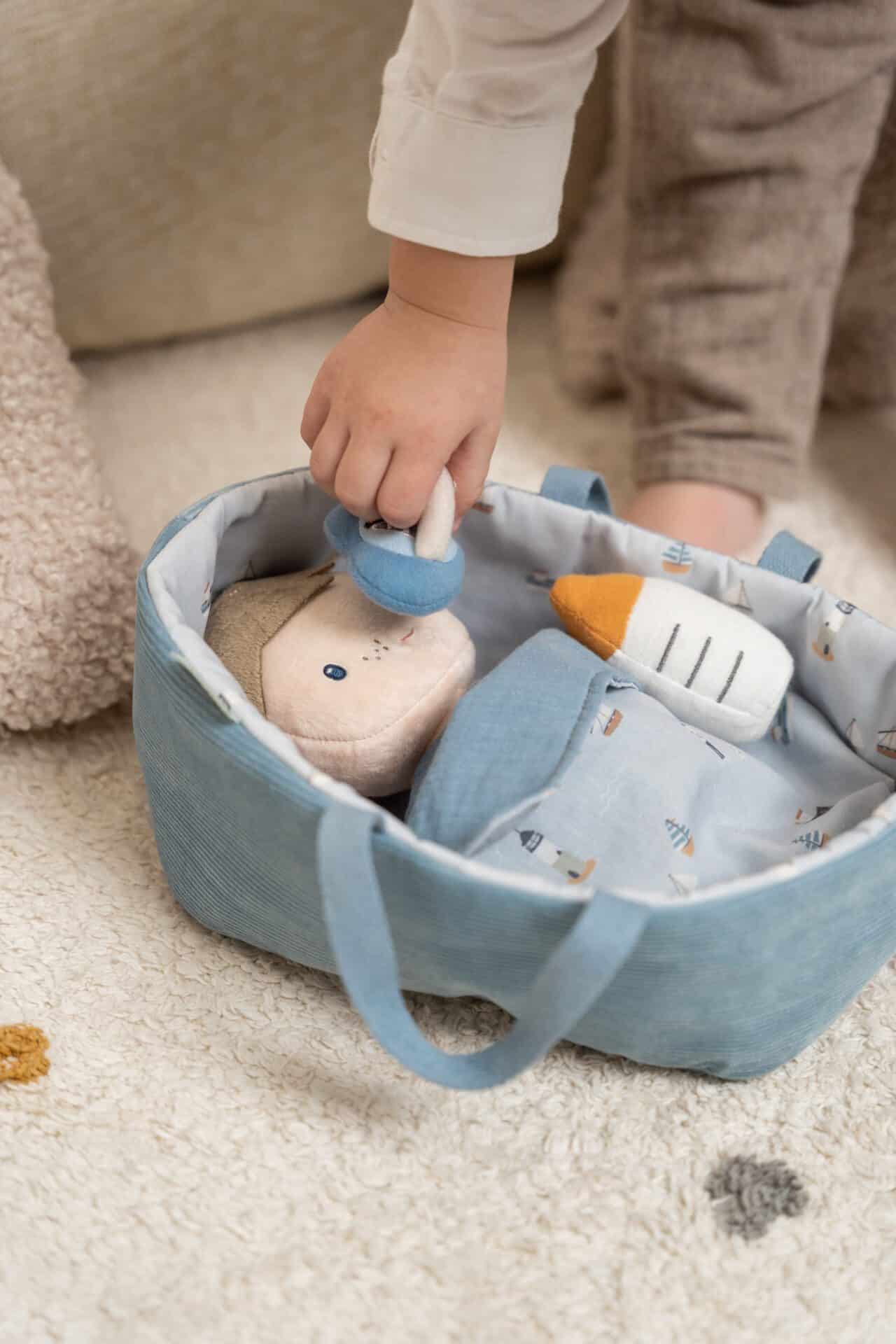 Bebé Jim na alcofa - Vintage Stripes | Little Dutch - Mini-Me - Baby & Kids Store