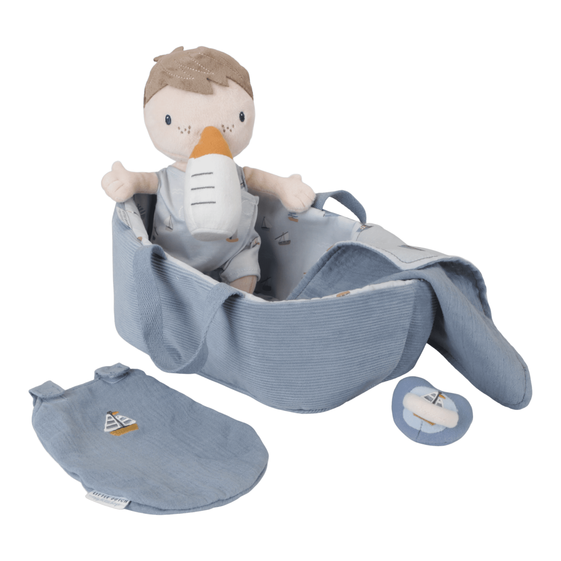 Bebé Jim na alcofa - Vintage Stripes | Little Dutch - Mini-Me - Baby & Kids Store