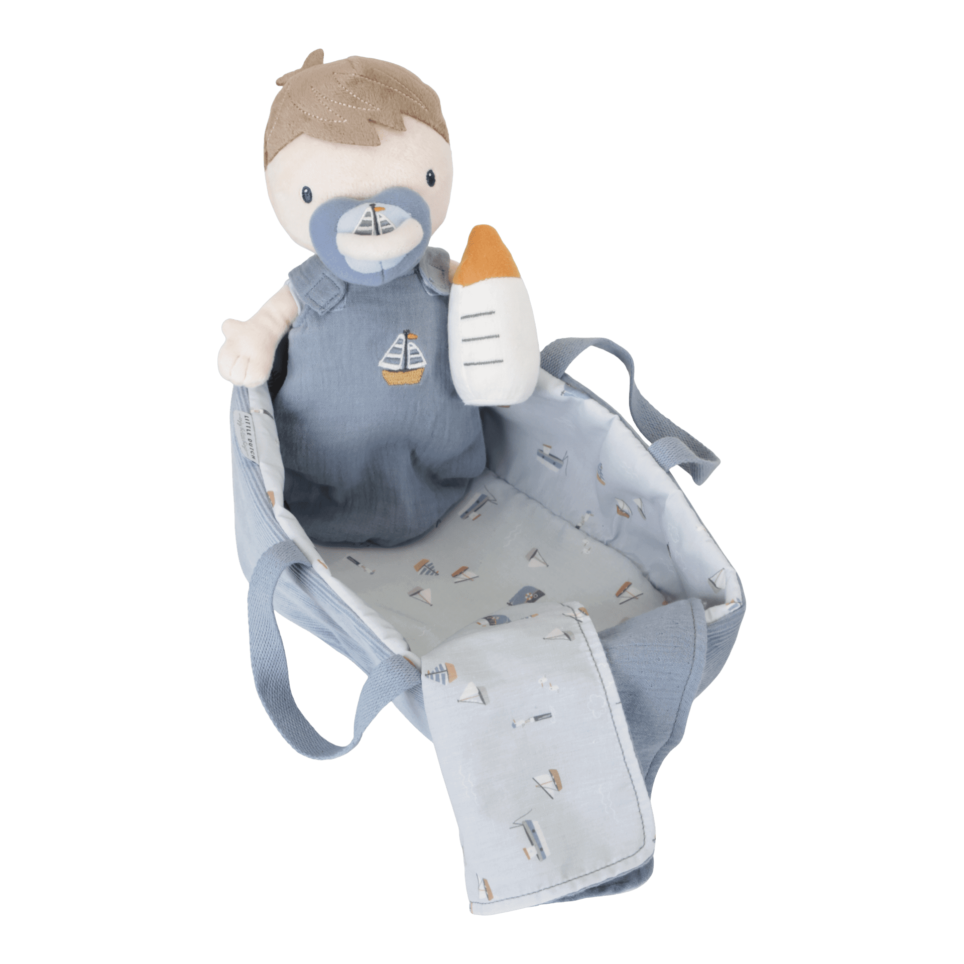 Bebé Jim na alcofa - Vintage Stripes | Little Dutch - Mini-Me - Baby & Kids Store