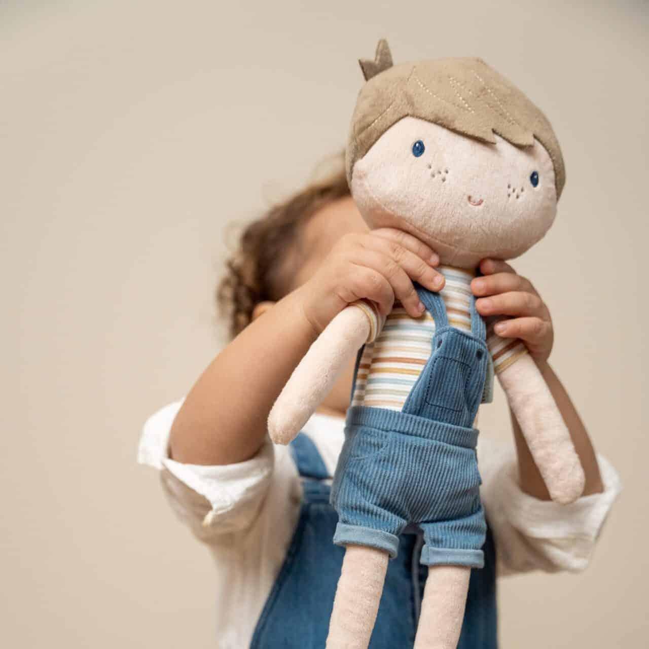 Boneco de pano Jim - 50cm - Vintage Sripes | Little Dutch - Mini-Me - Baby & Kids Store