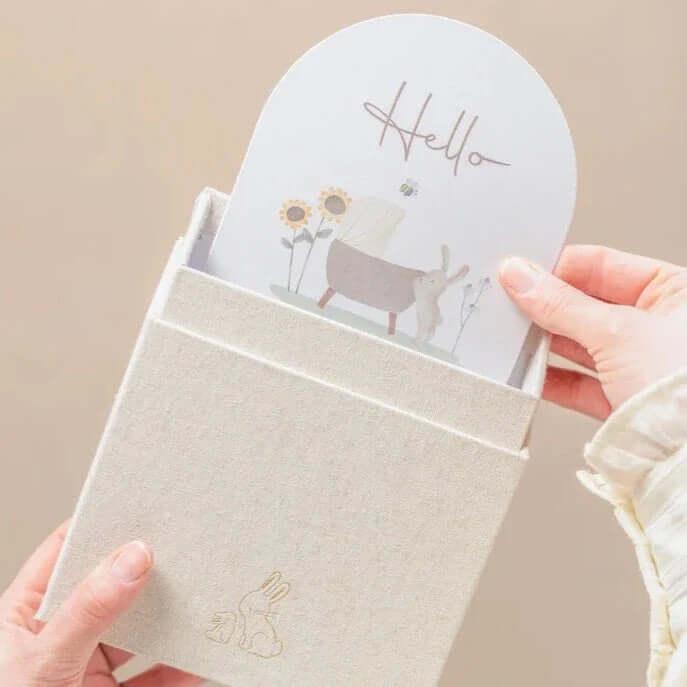 Cartões de Crescimento Baby Bunny FSC - Little Dutch - Mini-Me - Baby & Kids Store