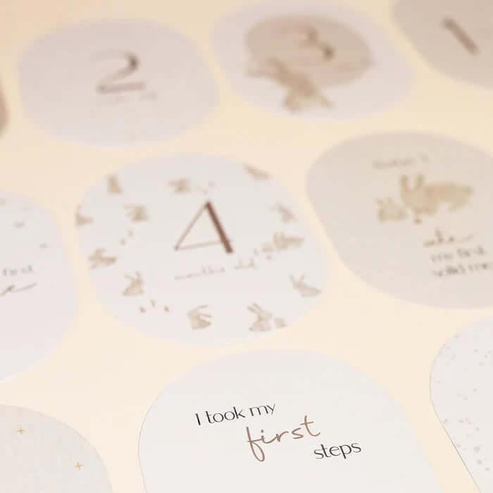 Cartões de Crescimento Baby Bunny FSC - Little Dutch - Mini-Me - Baby & Kids Store