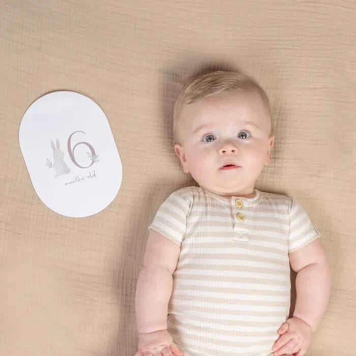 Cartões de Crescimento Baby Bunny FSC - Little Dutch - Mini-Me - Baby & Kids Store