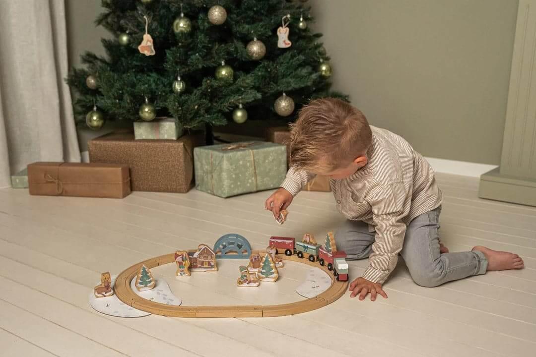 Pista de Comboio de Natal | Little Dutch - Mini-Me - Baby & Kids Store