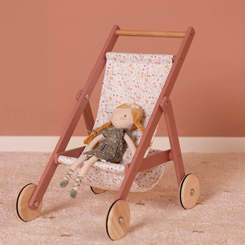 Carrinho de Bonecas em Madeira FSC | Little Dutch - Mini-Me - Baby & Kids Store