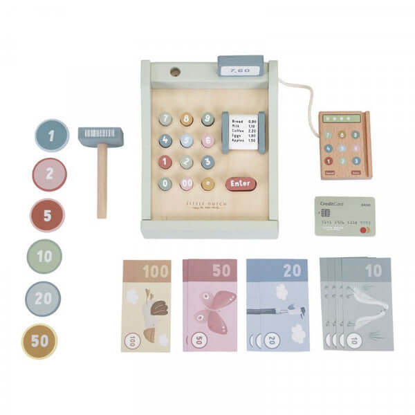 Caixa Registadora de Madeira | Little Dutch - Mini-Me - Baby & Kids Store
