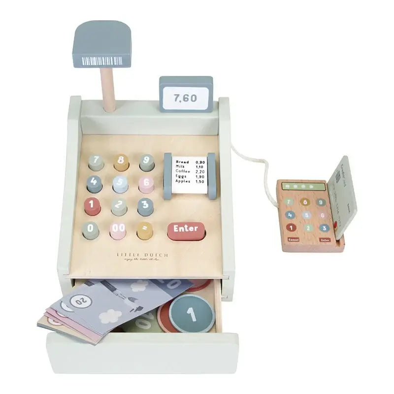 Caixa Registadora de Madeira | Little Dutch - Mini-Me - Baby & Kids Store