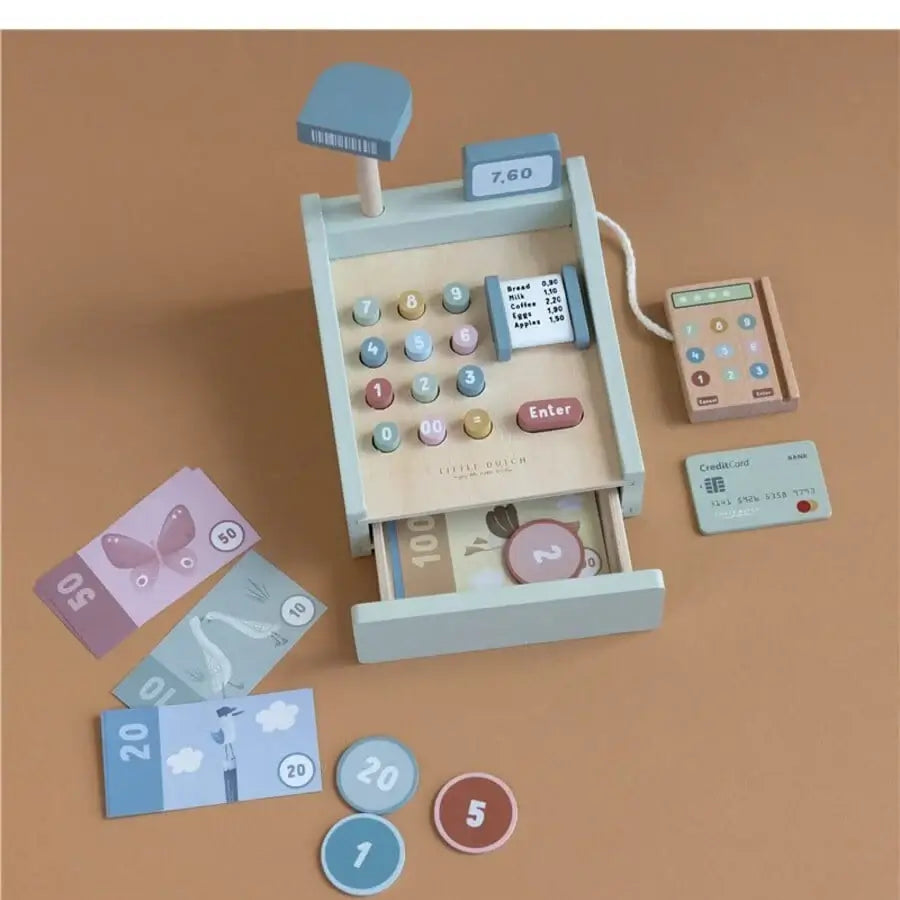 Caixa Registadora de Madeira | Little Dutch - Mini-Me - Baby & Kids Store