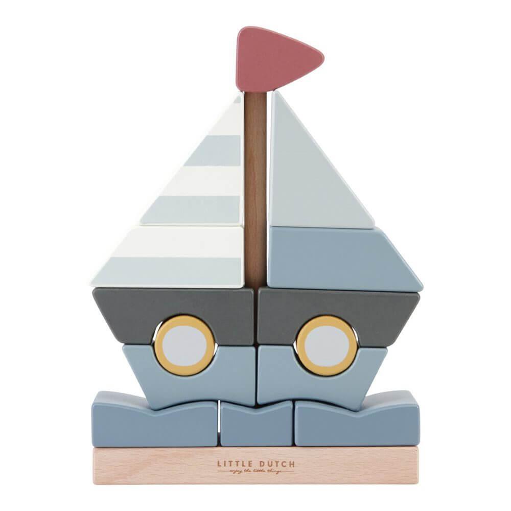 Barco de empilhar - Sailors Bay | Little Dutch - Mini-Me - Baby & Kids Store
