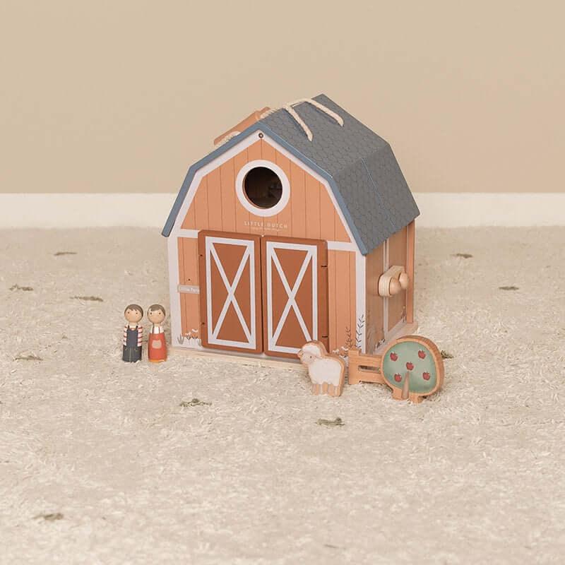 Quinta dos animais portátil - Little Farm | Little Dutch - Mini-Me - Baby & Kids Store