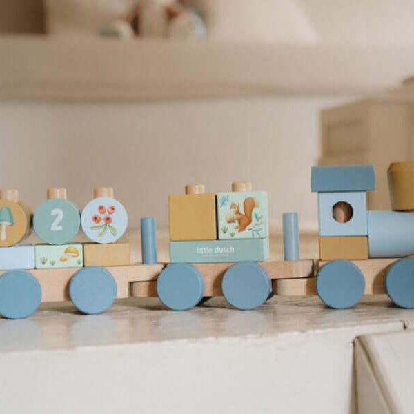 Comboio de Encaixe - Forest Friends | Little Dutch - Mini-Me - Baby & Kids Store