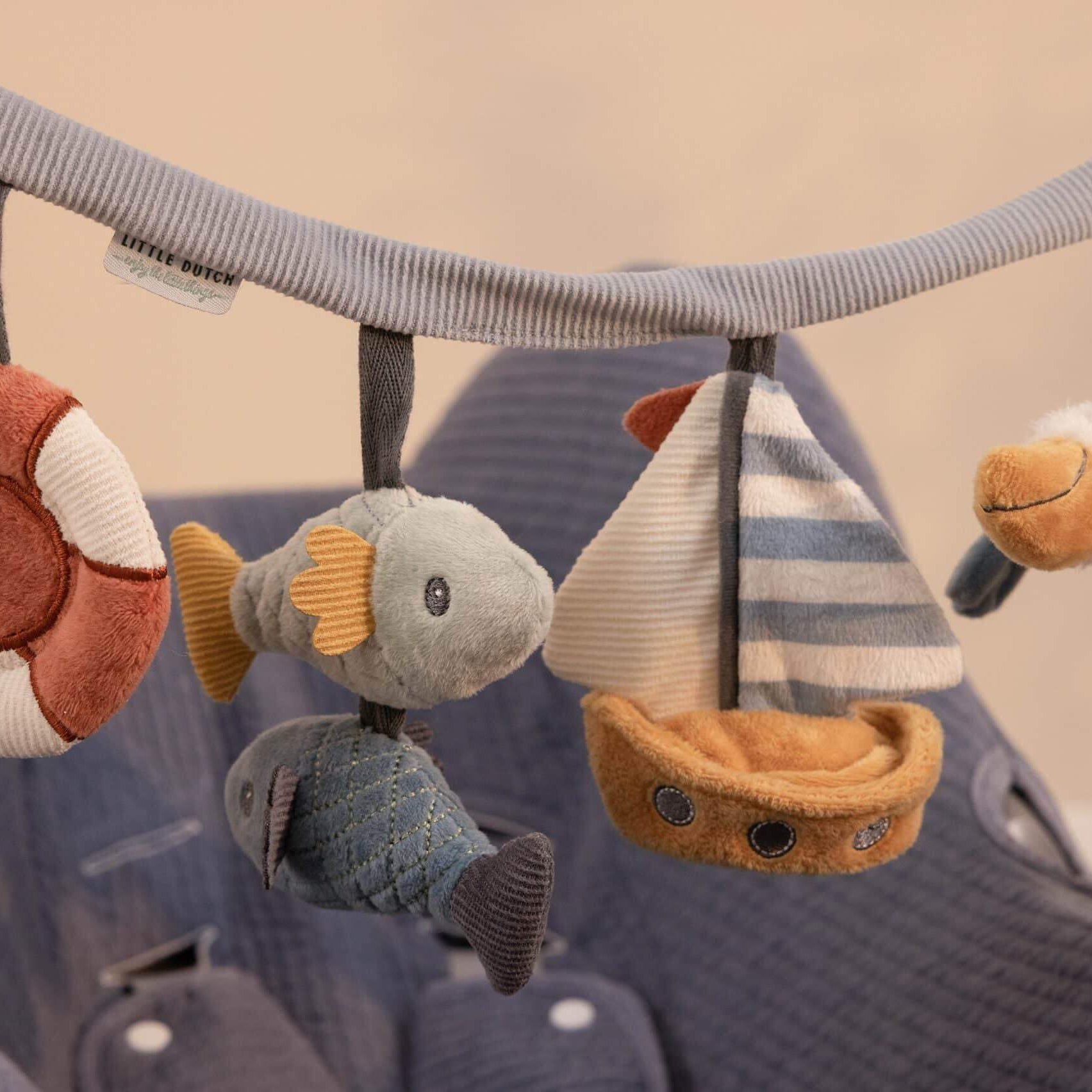 Grinalda de atividades para carrinho "Sailors Bay" | Little Dutch - Mini-Me - Baby & Kids Store