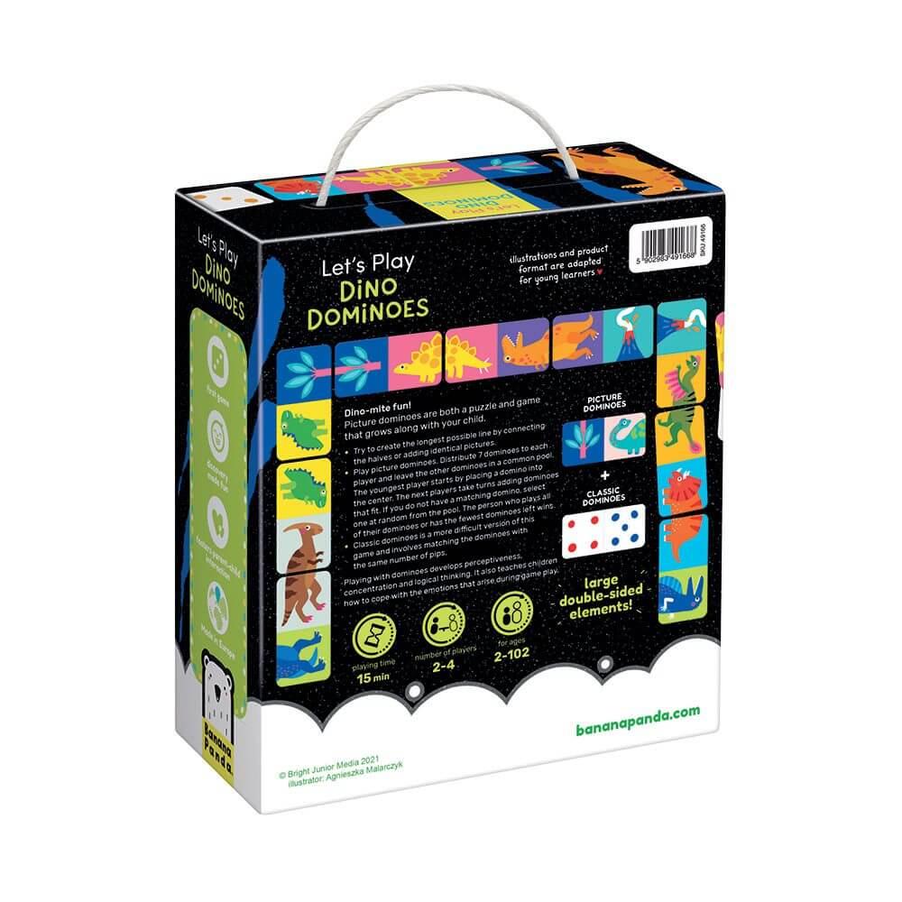 Dominó Dinossauros | Banana Panda - Mini-Me - Baby & Kids Store