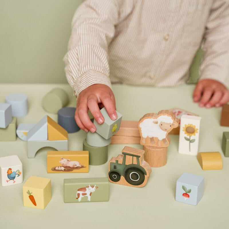 Blocos de construção - Little Farm | Little Dutch - Mini-Me - Baby & Kids Store
