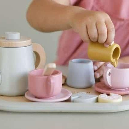 Conjunto de chá em madeira - Little Dutch - Mini-Me - Baby & Kids Store