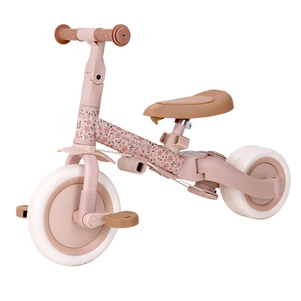 Triciclo 4 em 1 - Fairy Floral | Little Dutch - Mini-Me - Baby & Kids Store