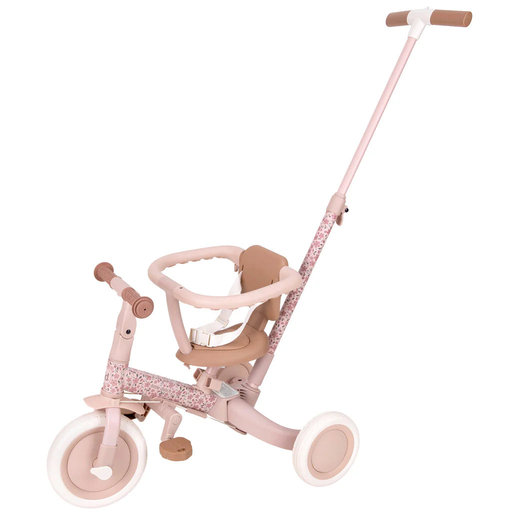 Triciclo 4 em 1 - Fairy Floral | Little Dutch - Mini-Me - Baby & Kids Store