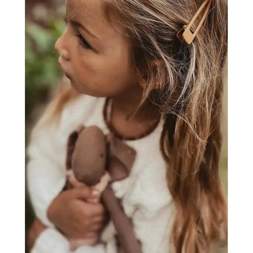 Pack de 2 Ganchos para o Cabelo - Mate Golden - Mini-Me - Baby & Kids Store