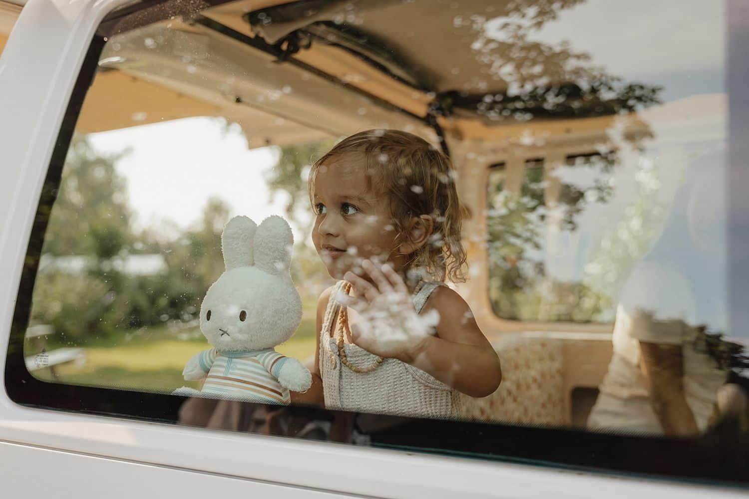 Peluche Miffy 35cm – Vintage Stripes | Little Dutch - Mini-Me - Baby & Kids Store