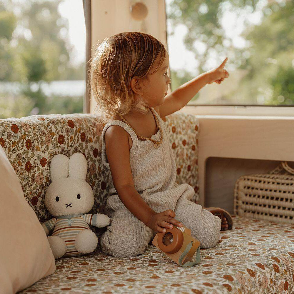 Peluche Miffy 35cm – Vintage Stripes | Little Dutch - Mini-Me - Baby & Kids Store