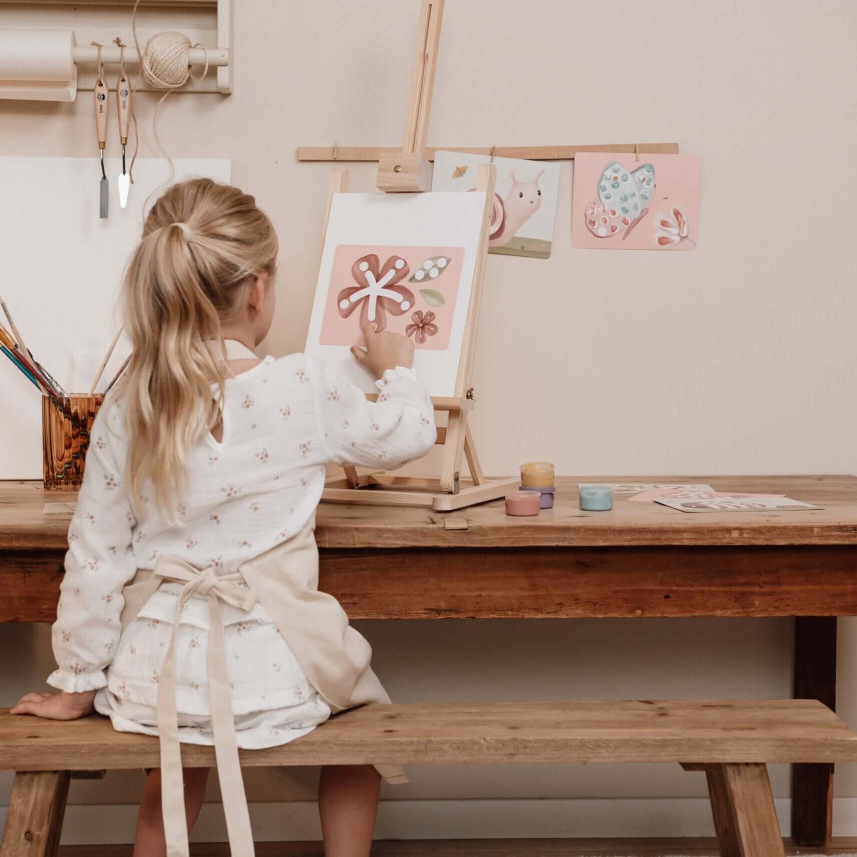 Set Pintar com os Dedos Fairy Garden | Little Dutch - Mini-Me - Baby & Kids Store