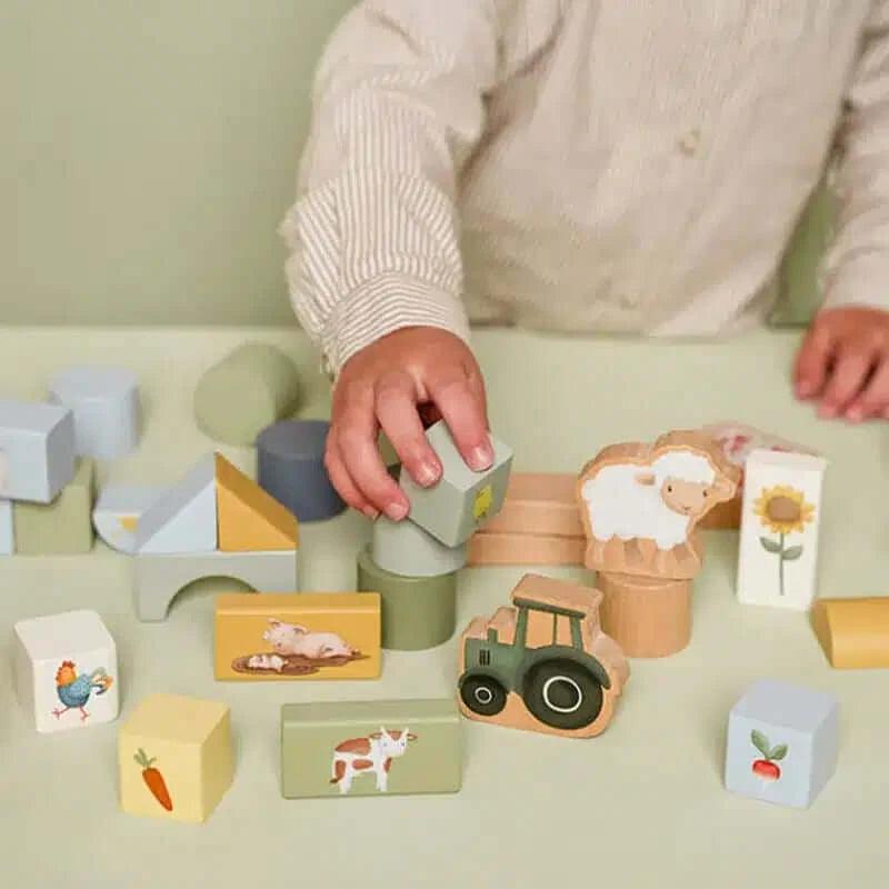 Blocos de construção - Little Farm | Little Dutch - Mini-Me - Baby & Kids Store