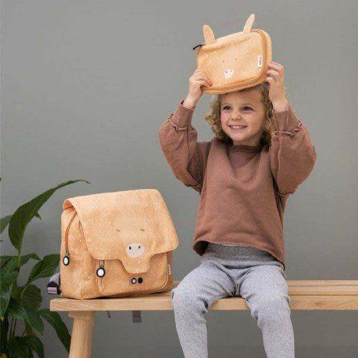 Mochila Escolar Sra. Girafa | TRIXIE - Mini-Me - Baby & Kids Store