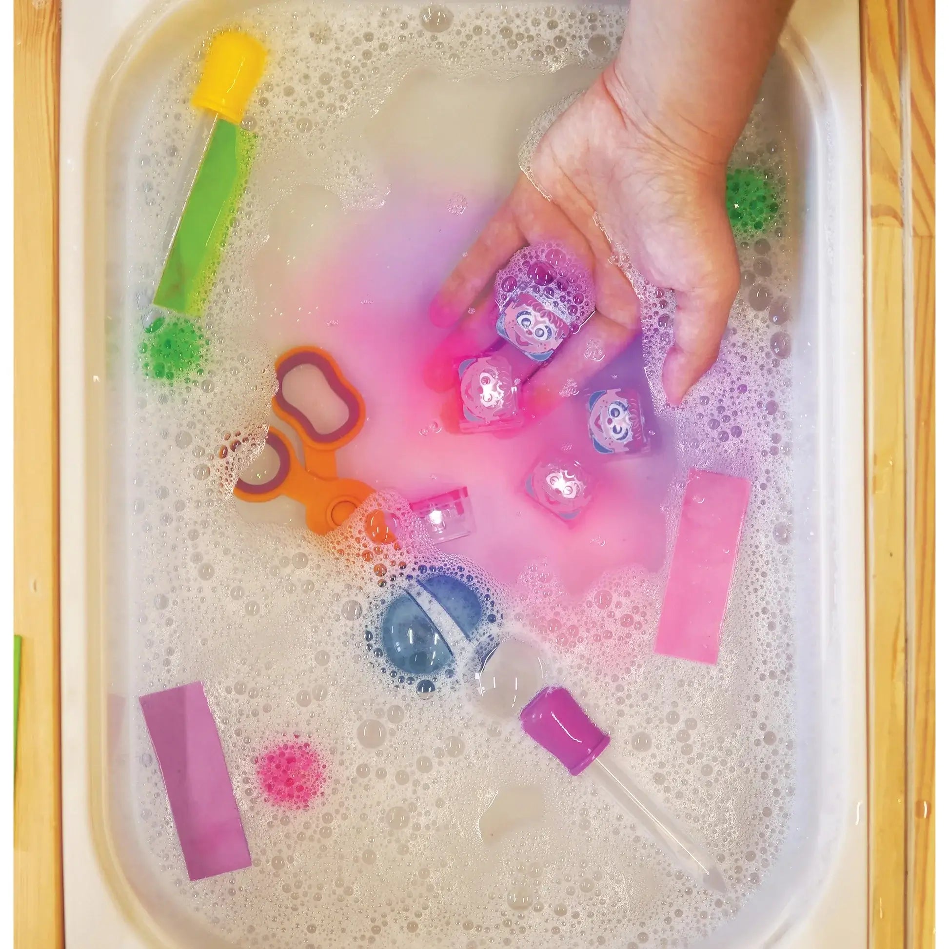 Glo Pals Rua Césamo - Abby Cadabby | Cubo Luminoso Rosa - Mini-Me - Baby & Kids Store