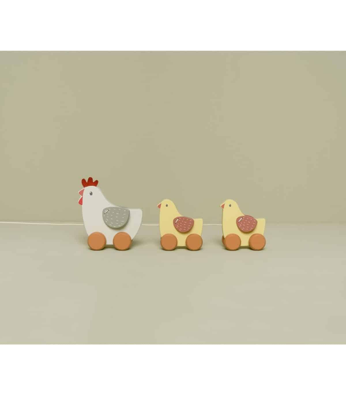 Galinha e Pintainhos de puxar - Little Dutch - Mini-Me - Baby & Kids Store