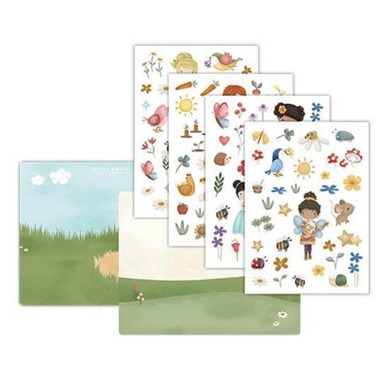 Autocolantes de janela Rosa & Friends | Little Dutch - Mini-Me - Baby & Kids Store