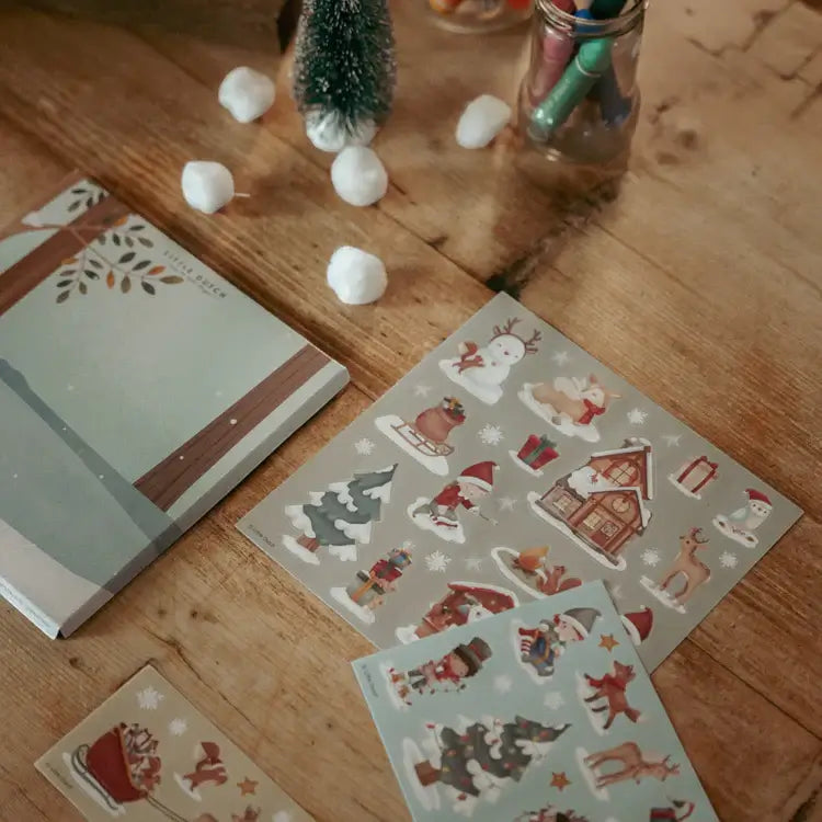 Conjunto de 60 Autocolantes de Natal - Little Dutch - Mini-Me - Baby & Kids Store