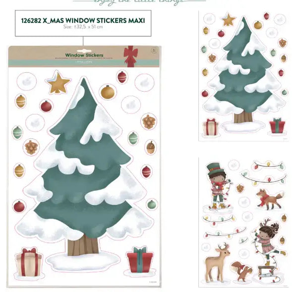 Autocolantes Janela Árvore de Natal | Little Dutch - Mini-Me - Baby & Kids Store
