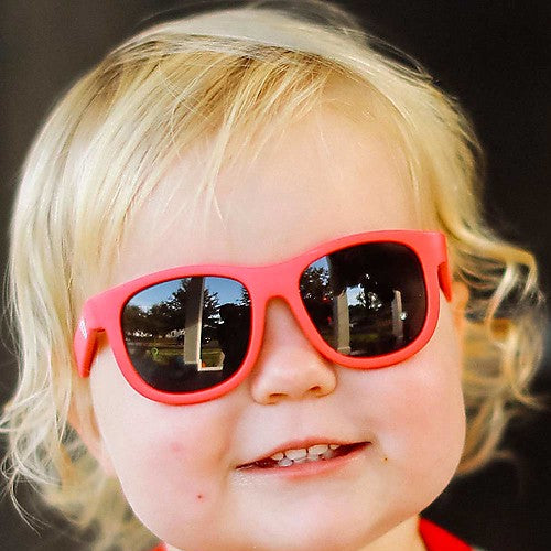 Óculos de sol flexíveis navigators "wacky watermelon" | Babiators - Mini-Me - Baby & Kids Store