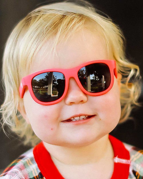 Óculos de sol flexíveis navigators "wacky watermelon" | Babiators - Mini-Me - Baby & Kids Store