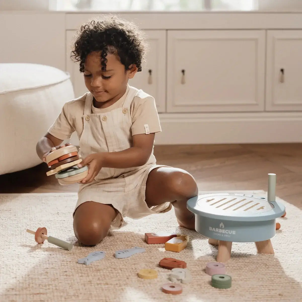 Barbecue em Madeira Little Dutch - Mini-Me - Baby & Kids Store