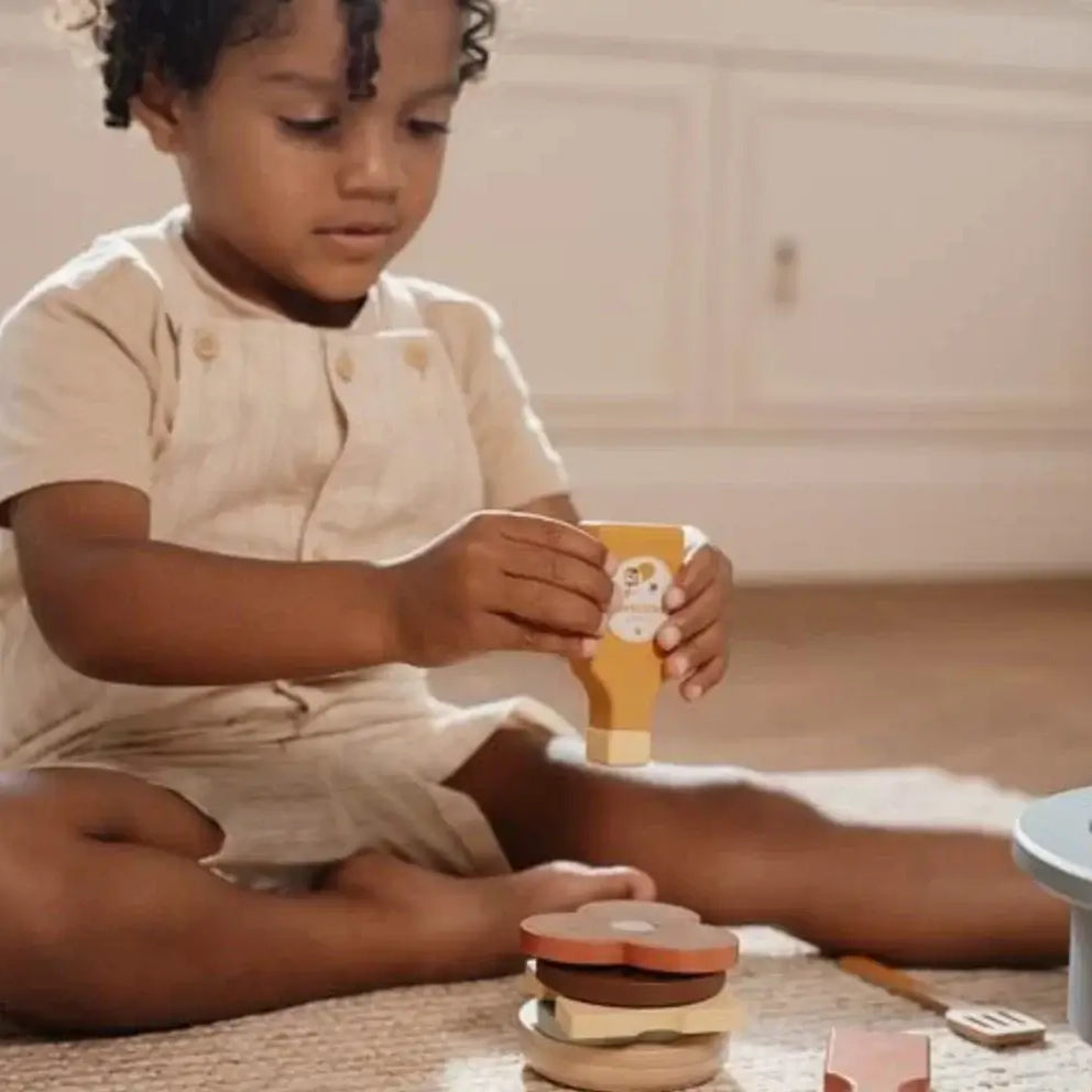 Barbecue em Madeira Little Dutch - Mini-Me - Baby & Kids Store