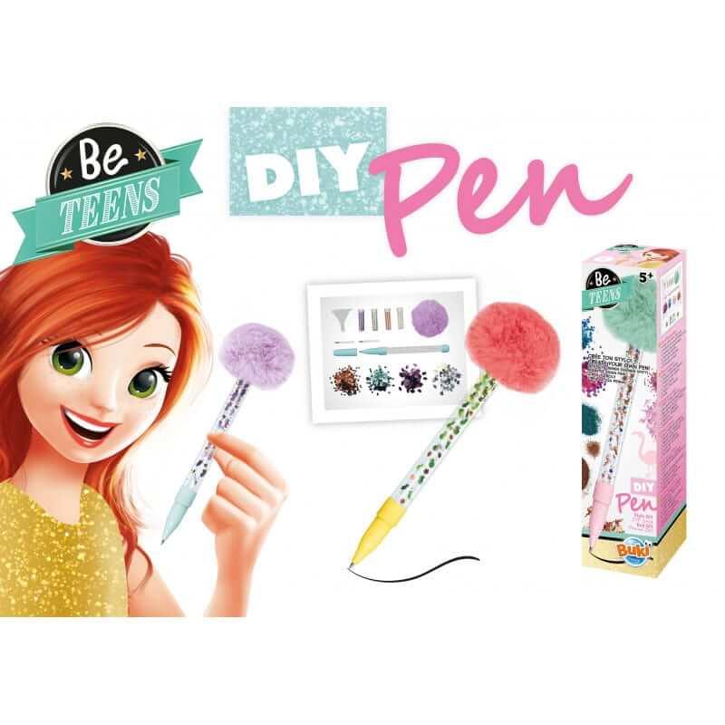 Be Teens - DYI Cria a tua caneta - vermelho | BUKI - Mini-Me - Baby & Kids Store