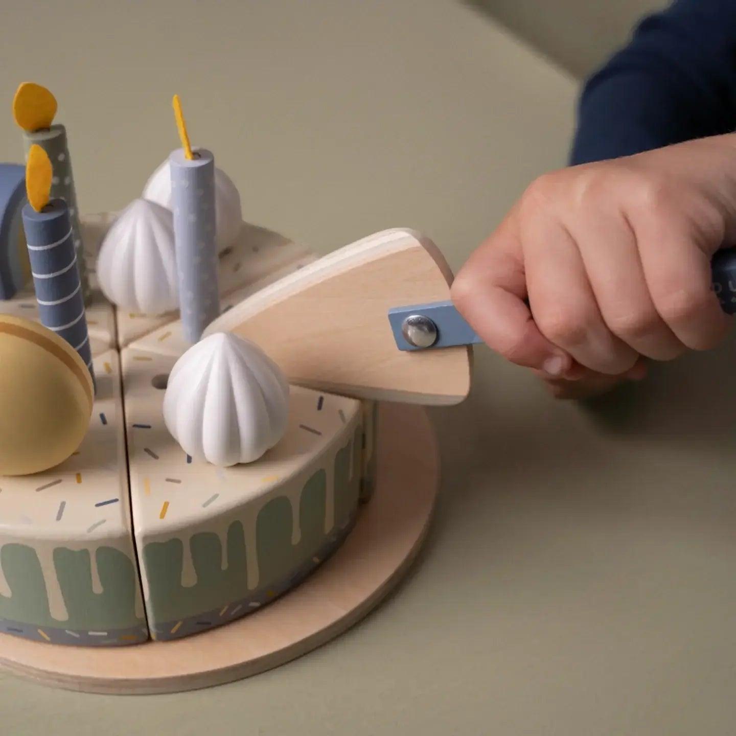 Bolo de aniversário azul - Little Dutch - Mini-Me - Baby & Kids Store