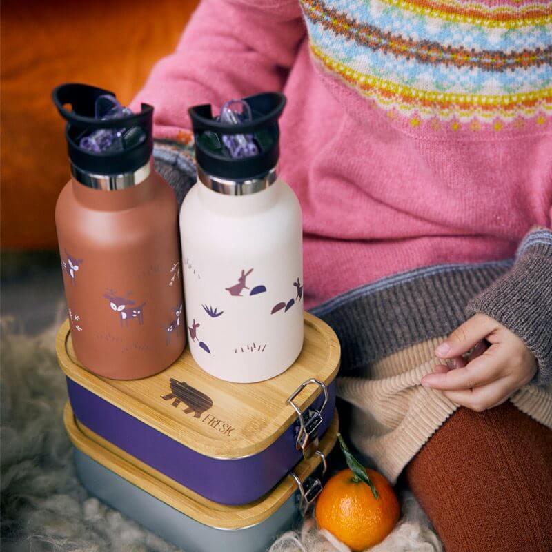 Garrafa Térmica 350ml – Coelhos | FRESK - Mini-Me - Baby & Kids Store