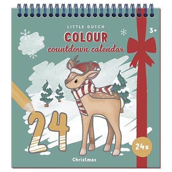 Calendário do Advento para Colorir - Little Dutch - Mini-Me - Baby & Kids Store
