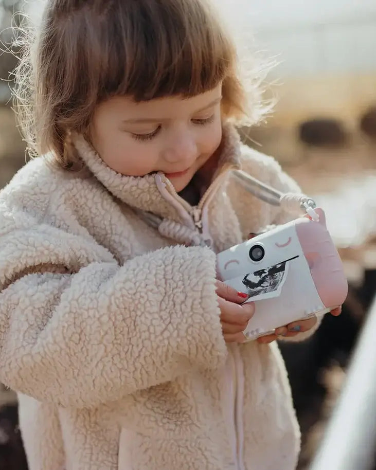 Camera Fotografica Kidyprint para Crianças com Impressão - Rosa - Mini-Me - Baby & Kids Store