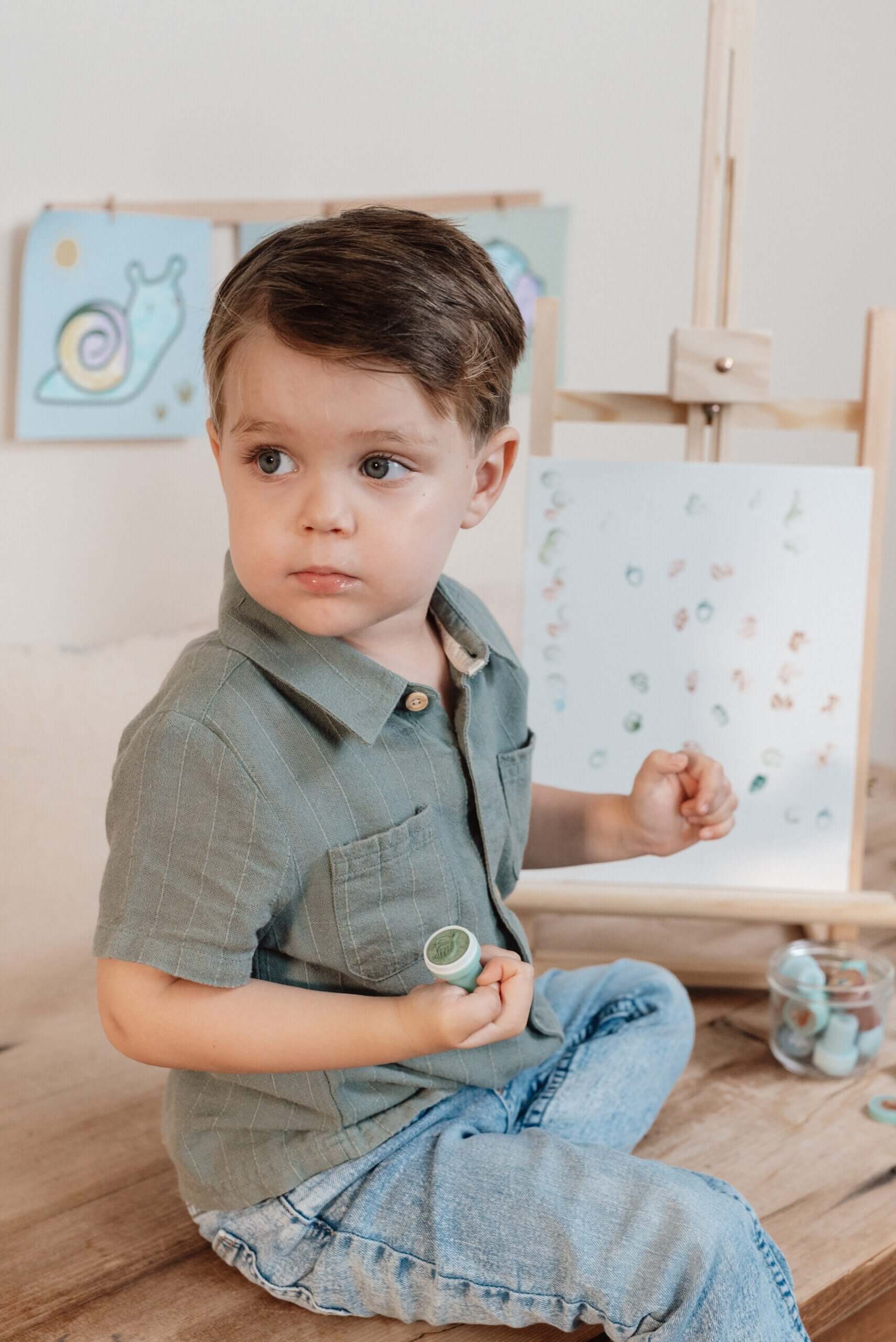 Conjunto de Carimbos Forest Friends - Little Dutch - Mini-Me - Baby & Kids Store