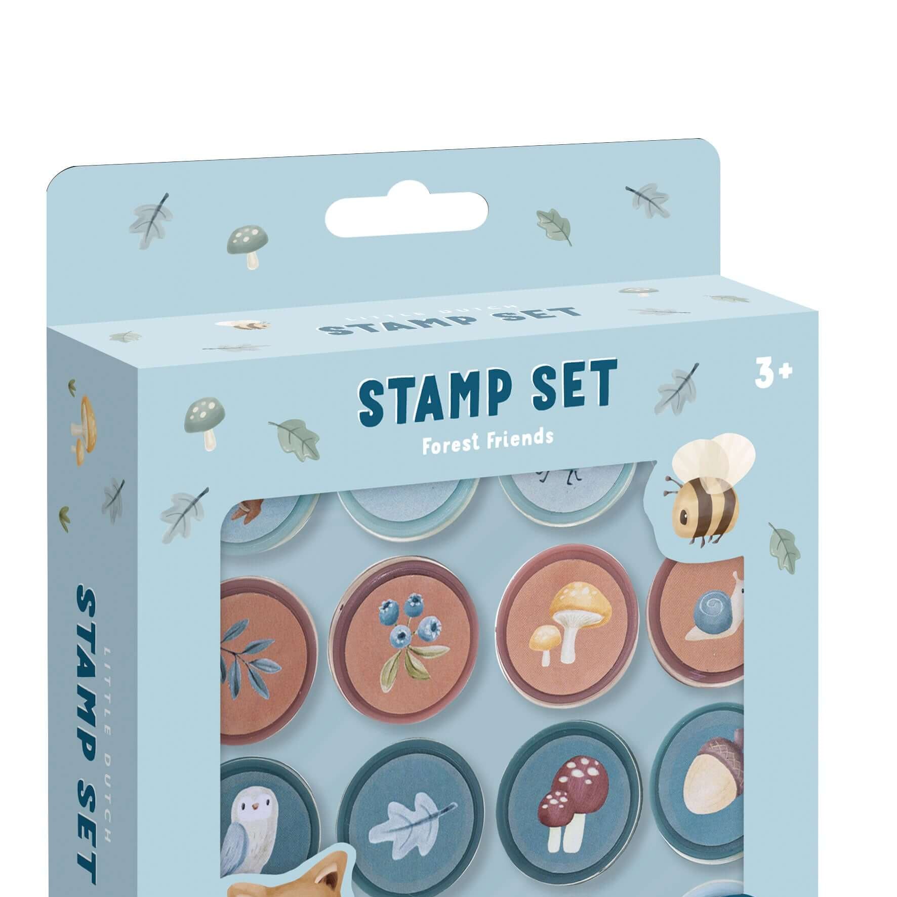 Conjunto de Carimbos Forest Friends - Little Dutch - Mini-Me - Baby & Kids Store